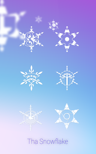 【免費個人化App】Tha Snowflake - Icon Pack-APP點子