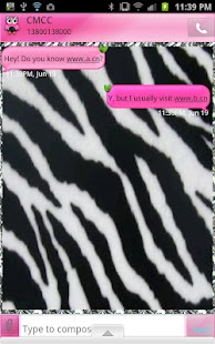 How to get GO SMS - Zebra Pink Owl lastet apk for bluestacks