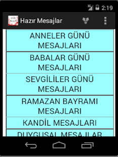 Lastest HAZIR MESAJLAR APK