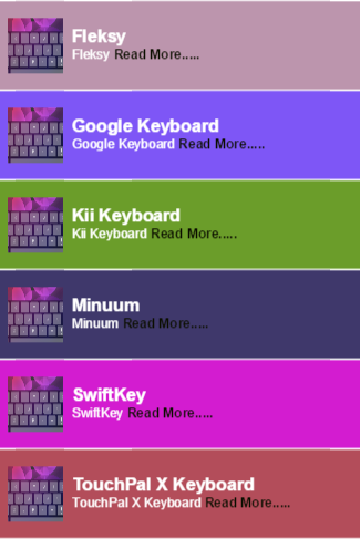 【免費書籍App】Keyboard Apps For Phone Guide-APP點子