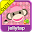 Sock Monkey Pink Go SMS Theme Download on Windows