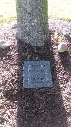 Dan Miner Memorial Plaque and Tree