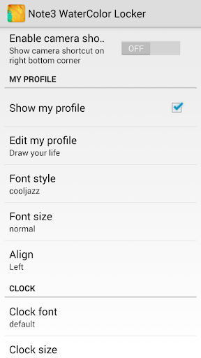 【免費個人化App】Note3 WaterColor Locker-APP點子