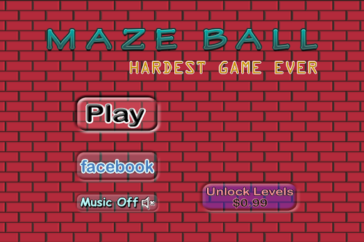 Maze Ball - Hardest Game Ever