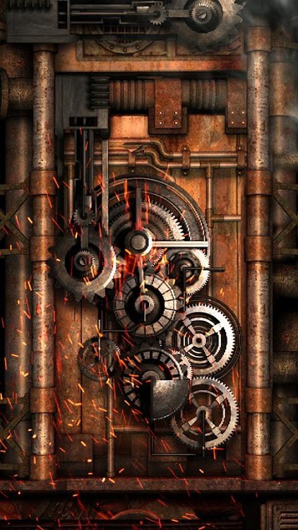 Steampunk Live Wallpaper Gears By Steampunk And Fantasy Live Wallpapers Android Apps Appagg