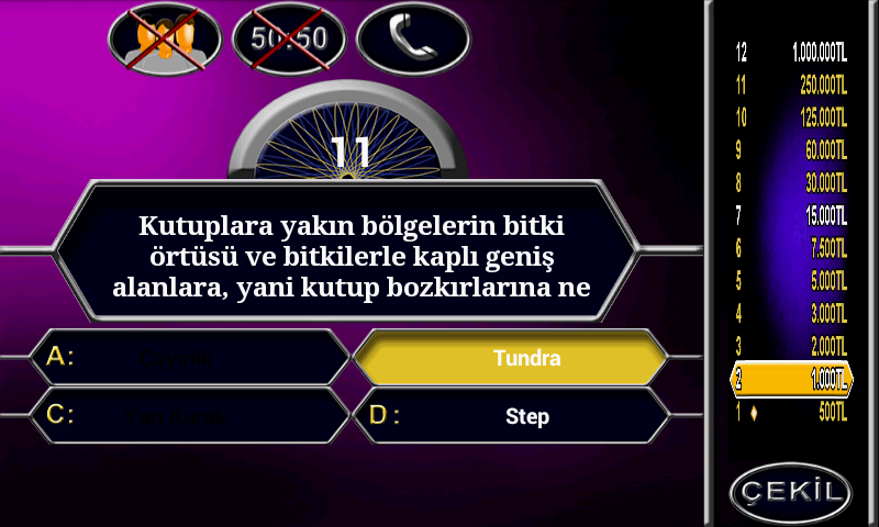 Kim Milyoner? Screen 3