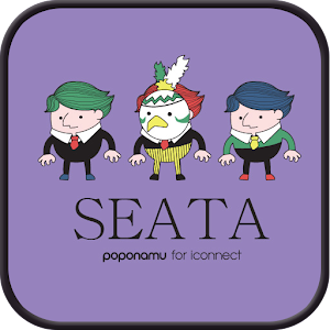 SETA Purple GO launcher theme.apk 1.2