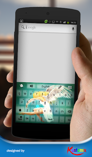 【免費個人化App】Fallen Angel Keyboard-APP點子