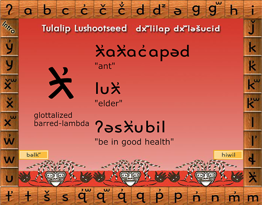 Lushootseed Alphabet