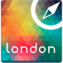 London Offline Map Guide Hotel mobile app icon