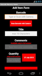 Barcode Memory Demo poster 2