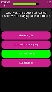 Trivia for Sex and the City Screenshots 8