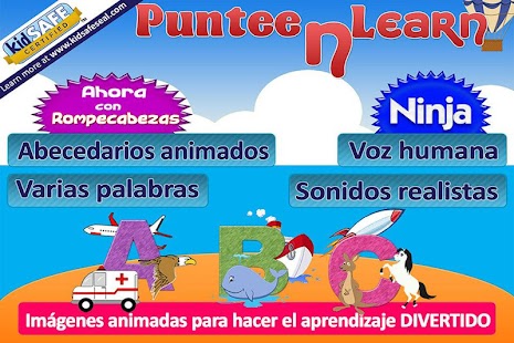 Captura de pantalla de la aplicacion Android ABC for kids,animated alphabet