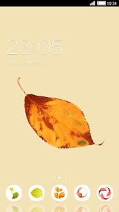 Vanilla Leaves Launcher Theme Screenshots 1