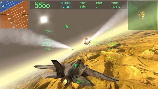 Screenshot 1 for Fractal Combat X (Premium) 1.5.4.0 MOD