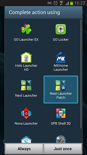 Next Launcher Patch