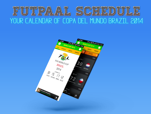 Futpaal Schedule 2014 calendar