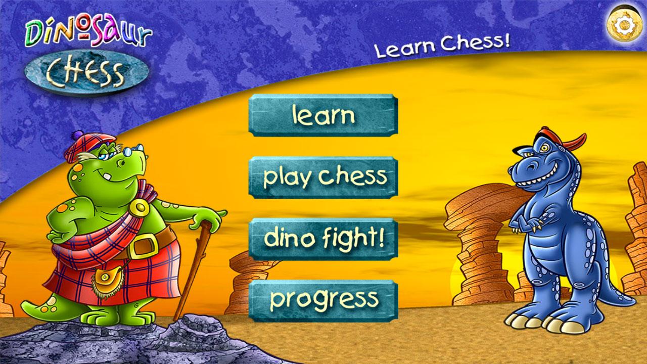 Android application Learn Chess: Dinosaur Chess! screenshort