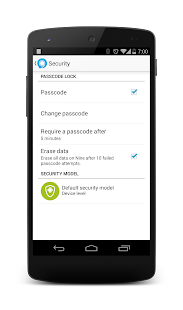 Nine - Exchange ActiveSync - screenshot thumbnail