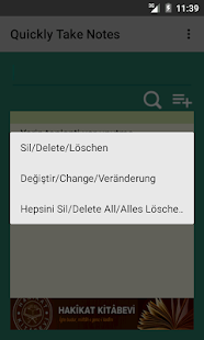 Hızlı Not Al Screenshots 2