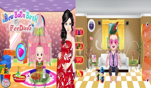 download Bayi yang baru lahir bayi game free