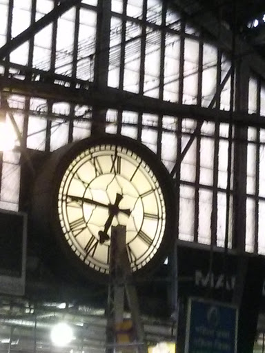 Big Old Clock At CST