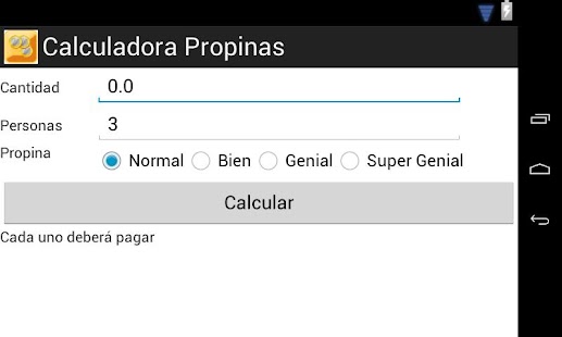 Download Calculadora Propinas APK for Android