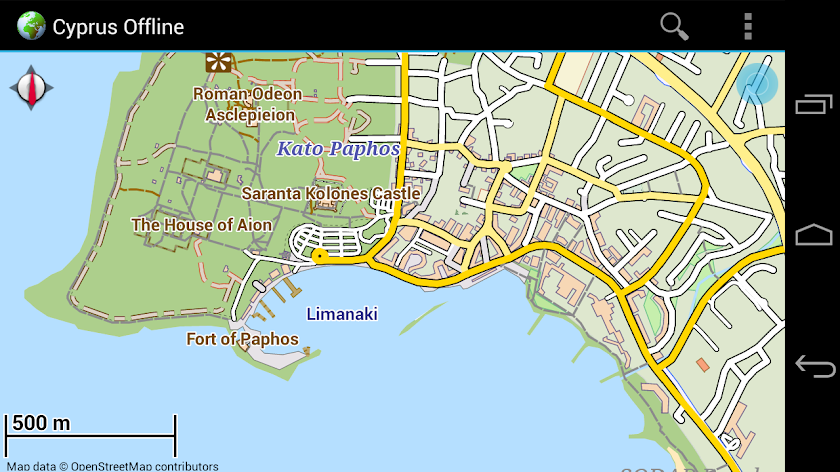 Offline Map Cyprus Screen 3