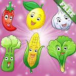 Cover Image of 下载 Fruits and Vegetables for Toddlers - Learning Game 1.0.6 APK