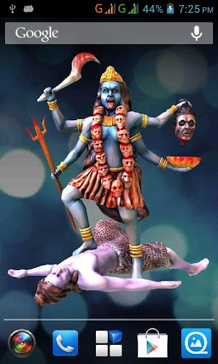 3D Maa Kali Live Wallpaper