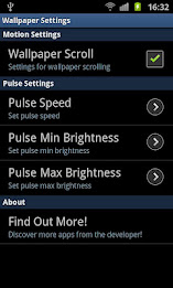 Glow Pulse Red Live Wallpaper poster 4