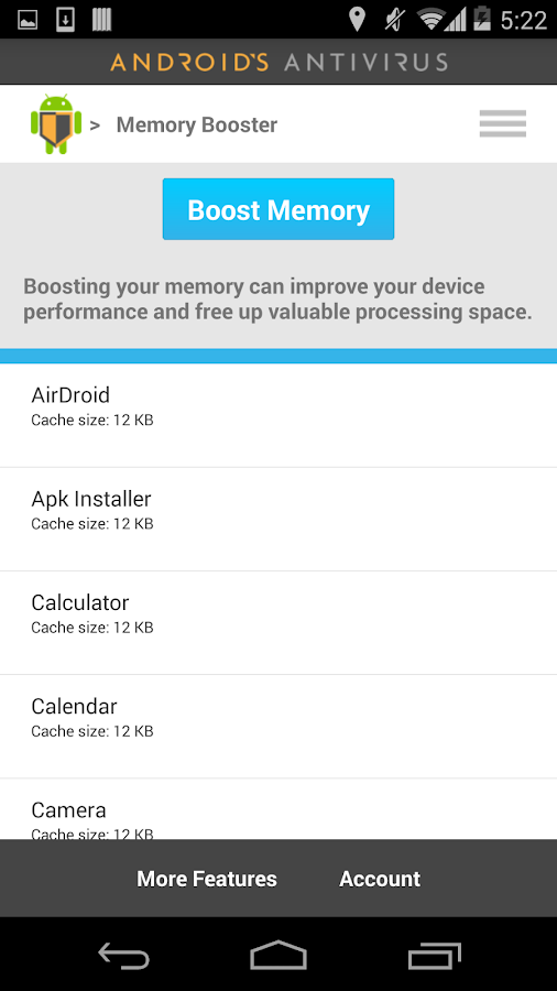 AntiVirus for  Android™ - screenshot