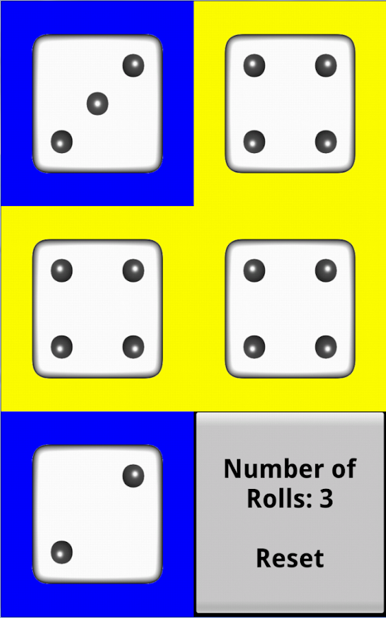 Fünf Würfel Simulator – Android-Apps auf Google Play