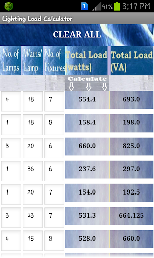 【免費生產應用App】Lighting Load Calculator-APP點子