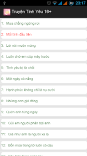 Truyện tình yêu 16+ - screenshot thumbnail