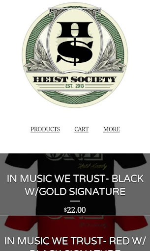 Heist Society Clothing