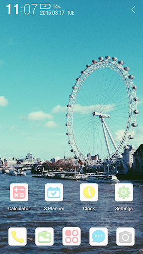 London Eye Atom Theme