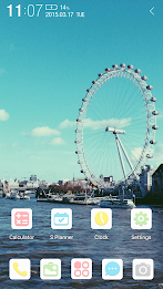 London Eye Atom Theme poster 1