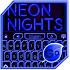 GO Keyboard Blue Neon Theme1.2.4