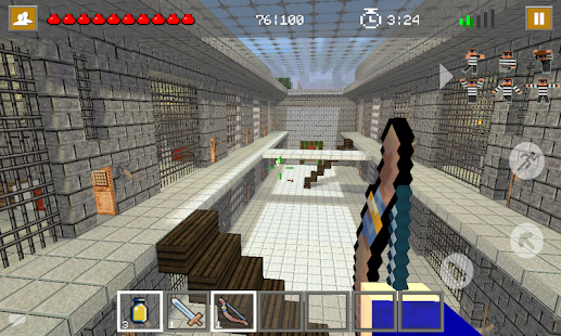 Cops N Robbers: Pixel Prison Games 1(圖4)-速報App