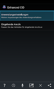 Android-Anwendung Enhanced Caller ID+ Screenshot