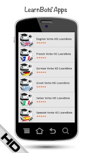 English Verbs HD LearnBots Screenshots 7