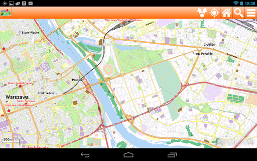 【免費旅遊App】Warsaw Offline mappa Map-APP點子