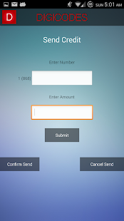 Digicodes - USSD Freedom Screenshots 1