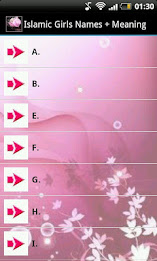 Islamic Girls Names + Meaning poster 1