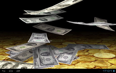 Falling Money Wallpaper Lite