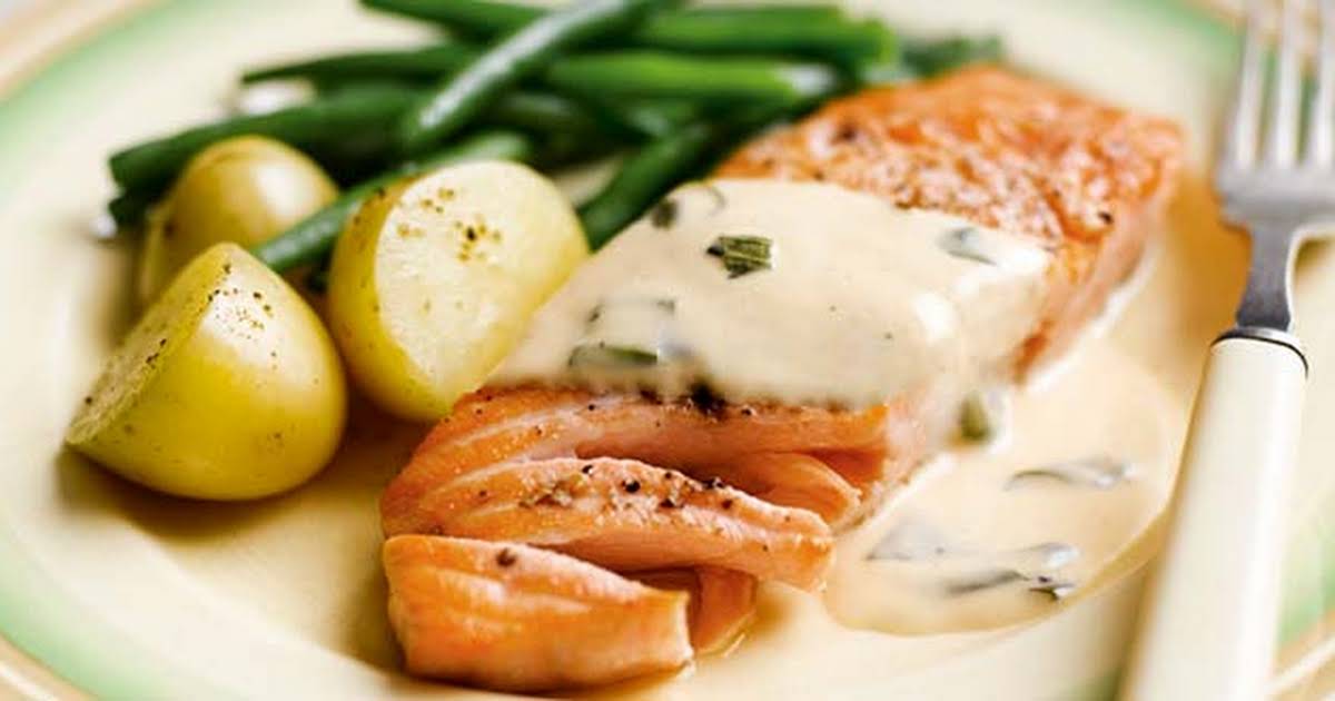 Salmon Fillet with Sauce Recipes | Yummly