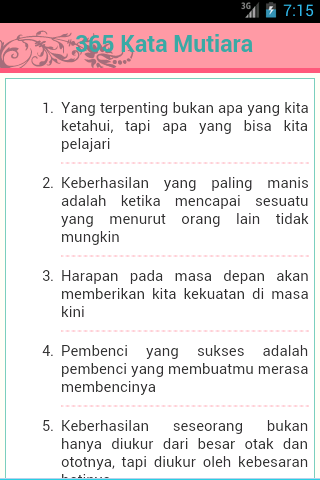 365 Kata Mutiara Bijak - Apl Android di Google Play