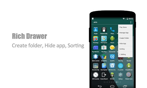 L Launcher - Lollipop Launcher - screenshot