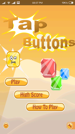 Tap Buttons Game